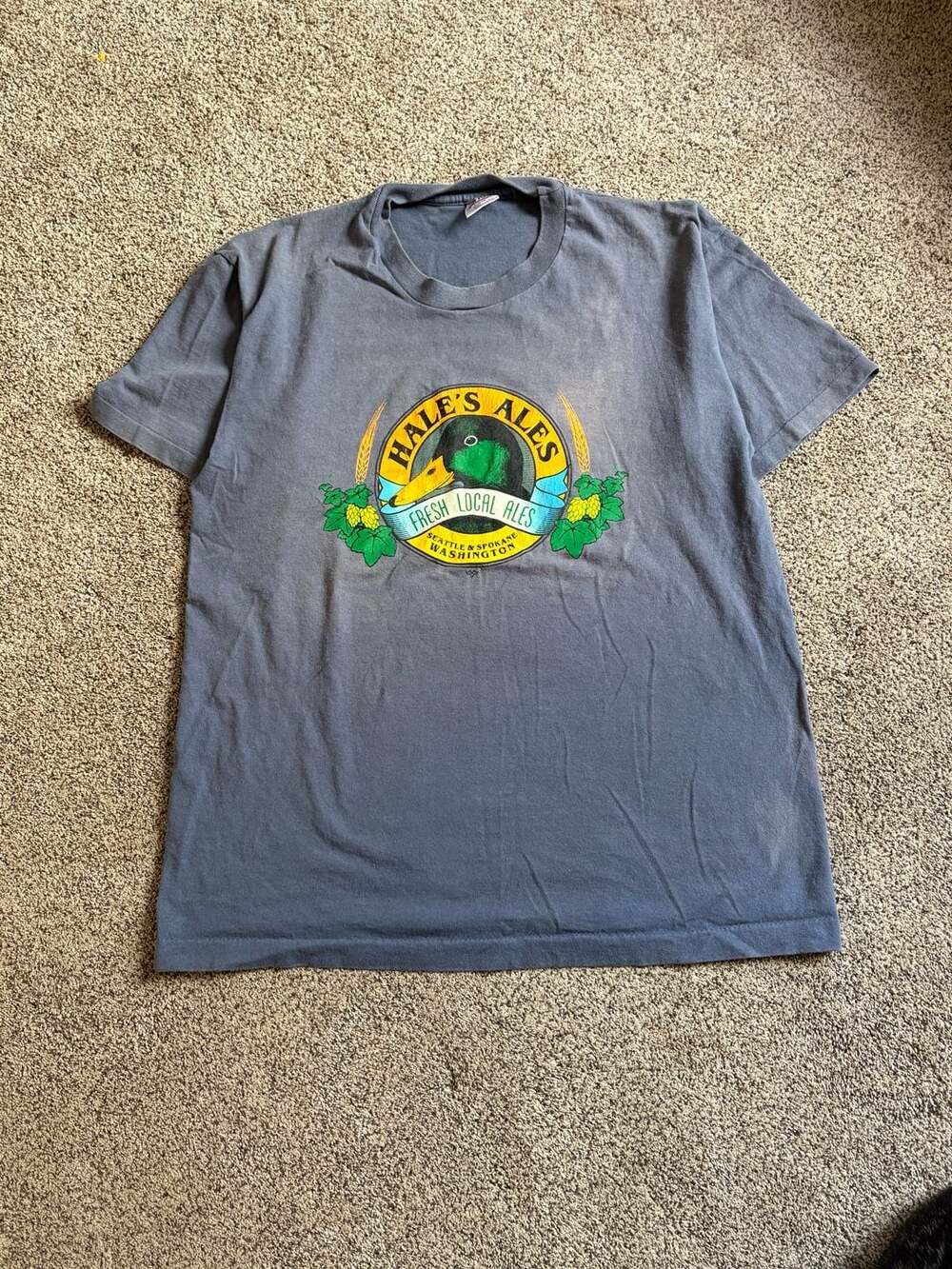 Vintage Hale's Ales Seattle and Spokane Washington Graphic T-Shirt